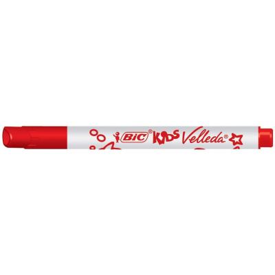 Bic Kids Mini Velleda Pack de 6 Rotuladores para Pizarra - Punta Bloqueada  - Tinta con Base de